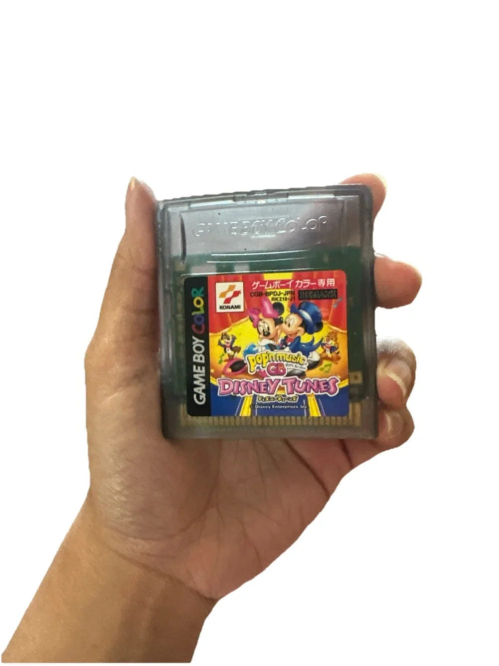 Pop'n Music GB Disney Tunes [Nintendo Game Boy Vintage] Rare- Japanese